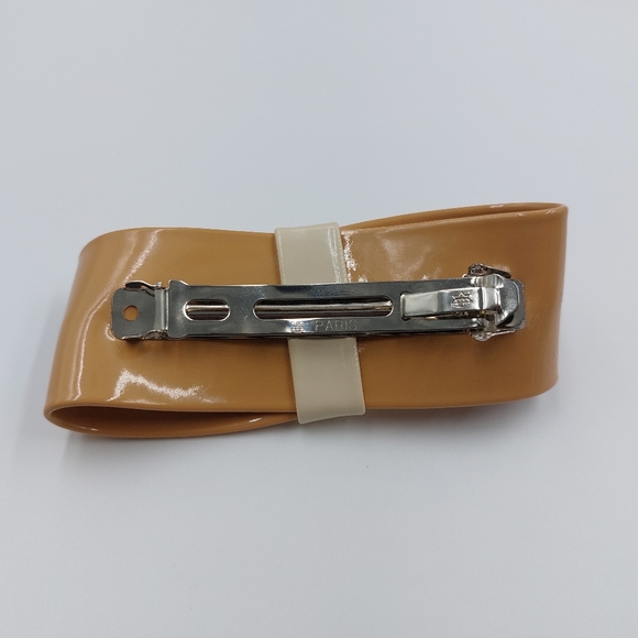 Camellia French Hair Barrettes Rhinestone Acetate Hair Clip Women - Picture 14 of 16